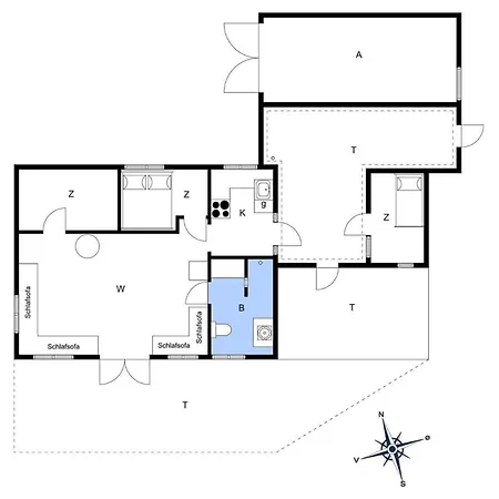 Σπίτι διακοπών 1143-n-liseleje-anna-bergenholzvej-5 *